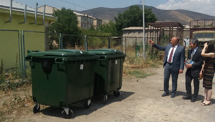 Sisian is improving waste management service