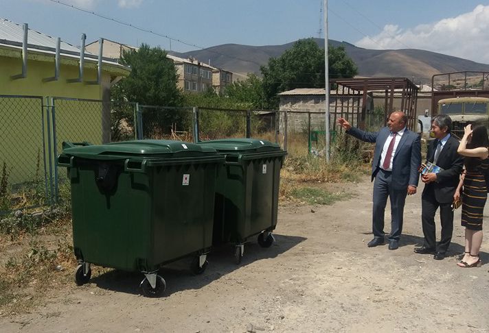 Sisian is improving waste management service