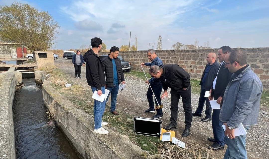 Training on efficient water measurement in irrigation systems of Armenia-USAID/Armenia improved water management for sustainable economic growth program