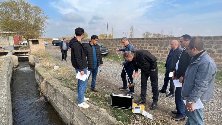 Training on efficient water measurement in irrigation systems of Armenia-USAID/Armenia improved water management for sustainable economic growth program