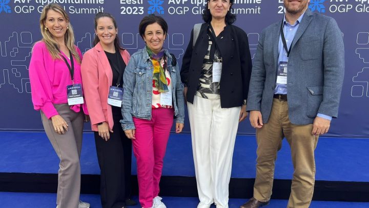 A delegation of Counterpart staff from the U.S., Ecuador, and Armenia attended the OGP Estonia Global Summit